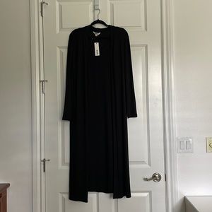 Knit Cardigan and Dress Set